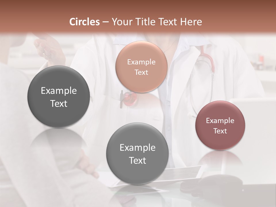 Therapist And Pregnant Girl PowerPoint Template