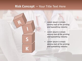 Therapist And Pregnant Girl PowerPoint Template