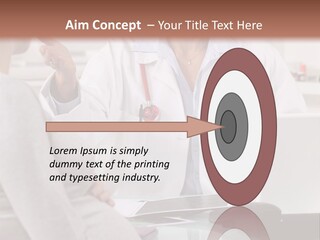 Therapist And Pregnant Girl PowerPoint Template