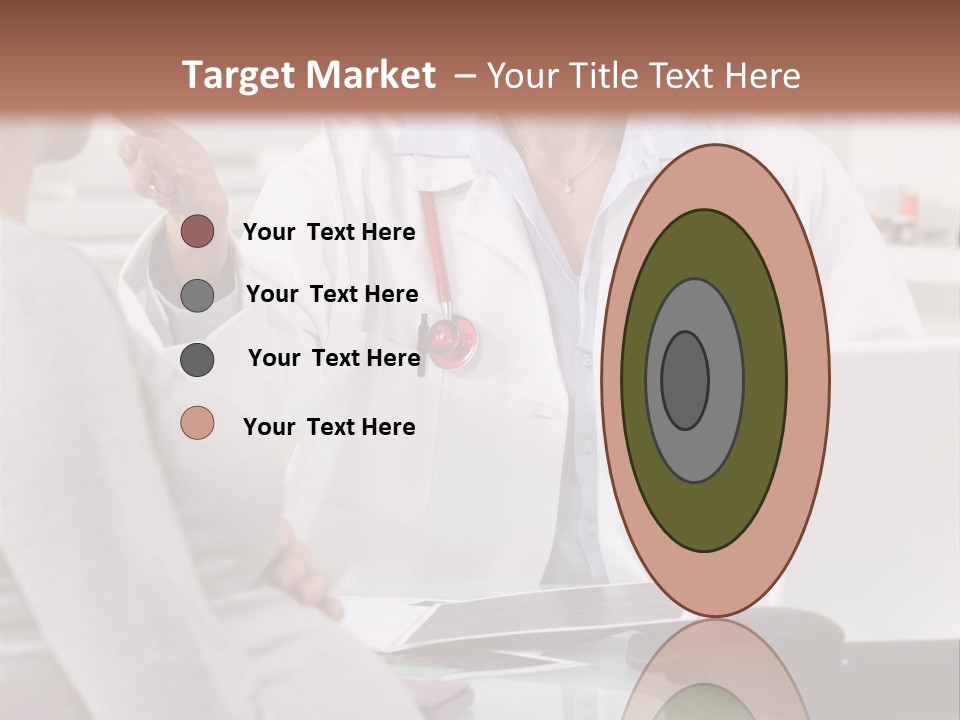 Therapist And Pregnant Girl PowerPoint Template