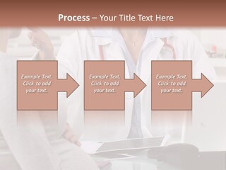 Therapist And Pregnant Girl PowerPoint Template