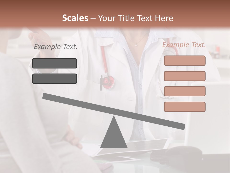 Therapist And Pregnant Girl PowerPoint Template