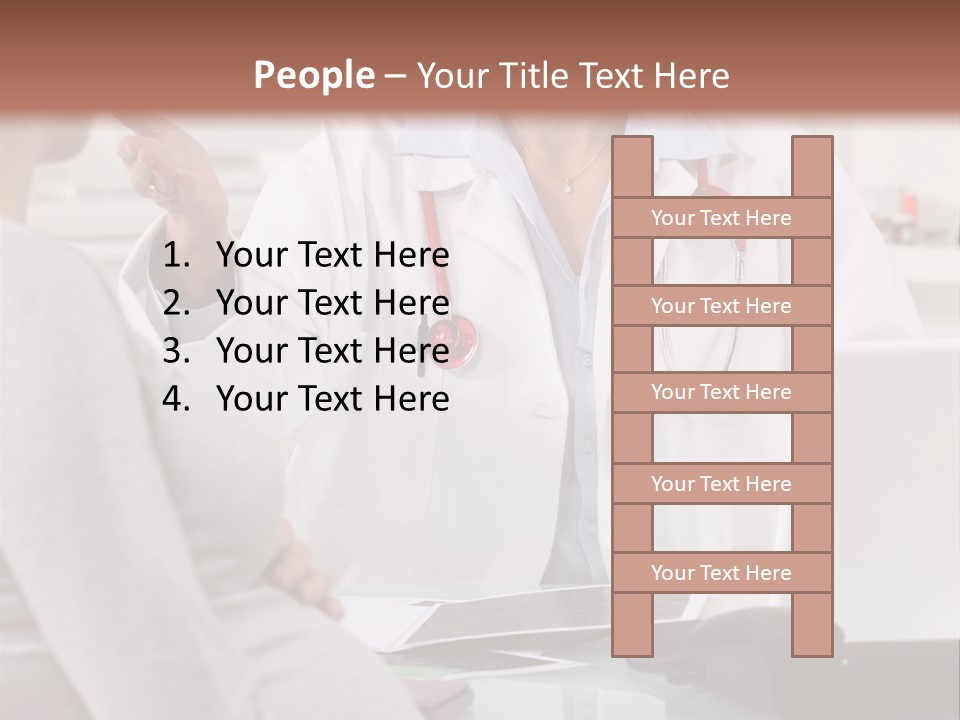 Therapist And Pregnant Girl PowerPoint Template