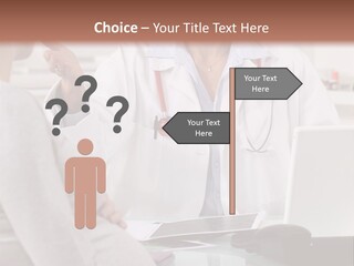 Therapist And Pregnant Girl PowerPoint Template