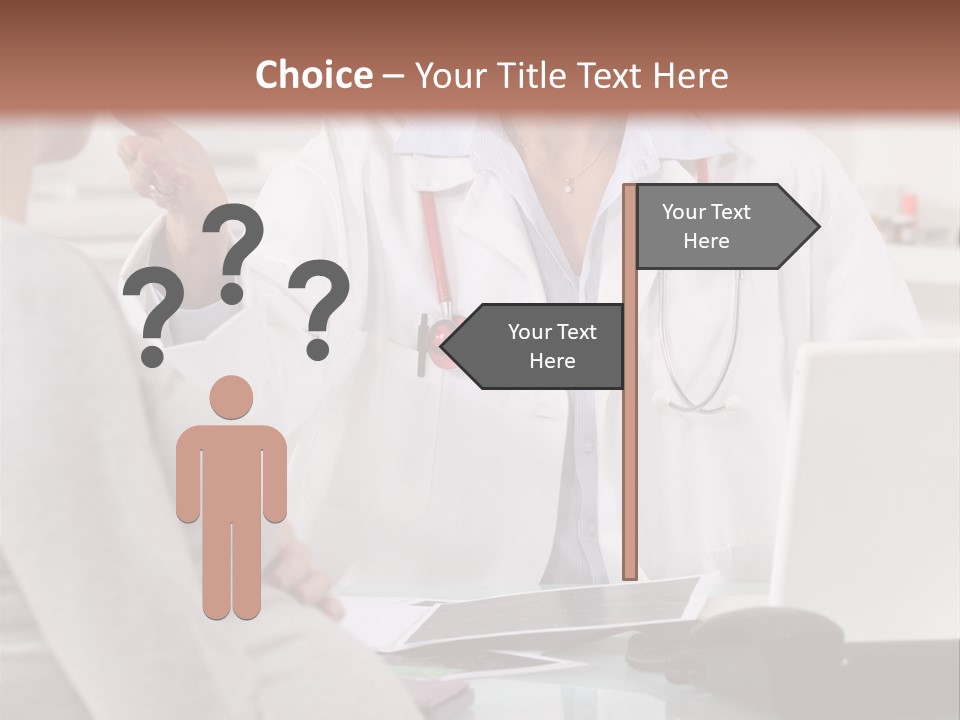 Therapist And Pregnant Girl PowerPoint Template