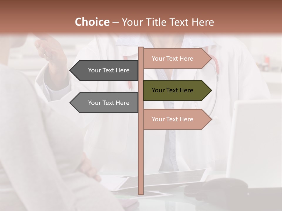 Therapist And Pregnant Girl PowerPoint Template