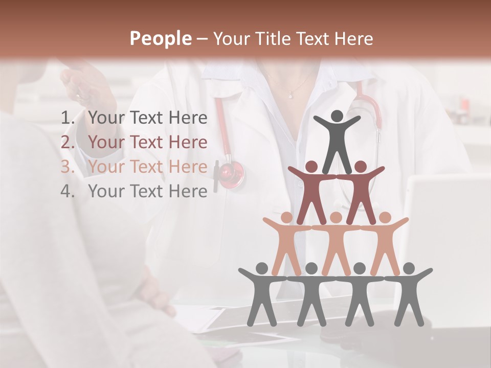 Therapist And Pregnant Girl PowerPoint Template