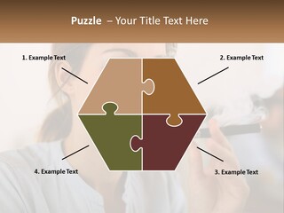 Smoking Girl PowerPoint Template