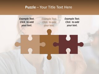 Smoking Girl PowerPoint Template