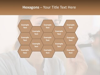 Smoking Girl PowerPoint Template