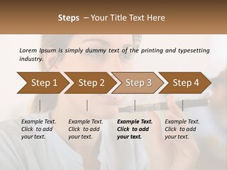 Smoking Girl PowerPoint Template