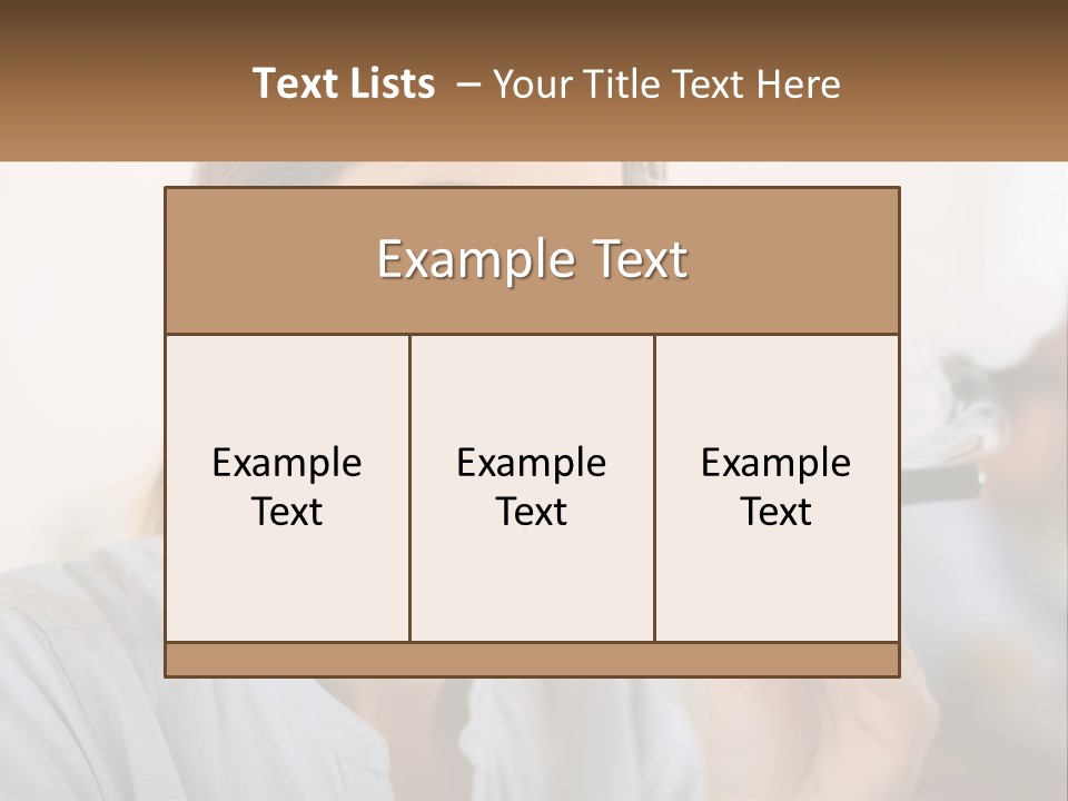 Smoking Girl PowerPoint Template