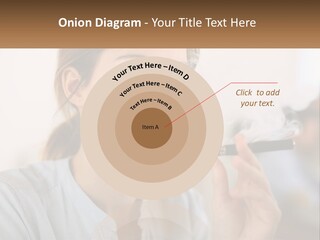 Smoking Girl PowerPoint Template