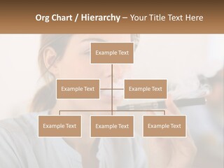 Smoking Girl PowerPoint Template