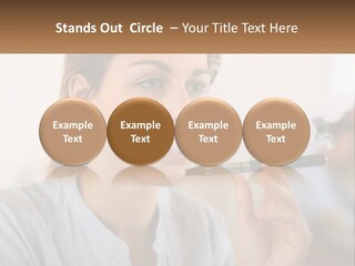 Smoking Girl PowerPoint Template