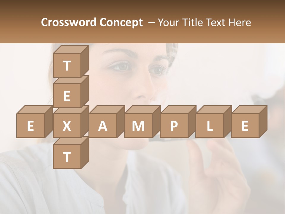 Smoking Girl PowerPoint Template