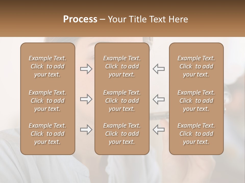 Smoking Girl PowerPoint Template