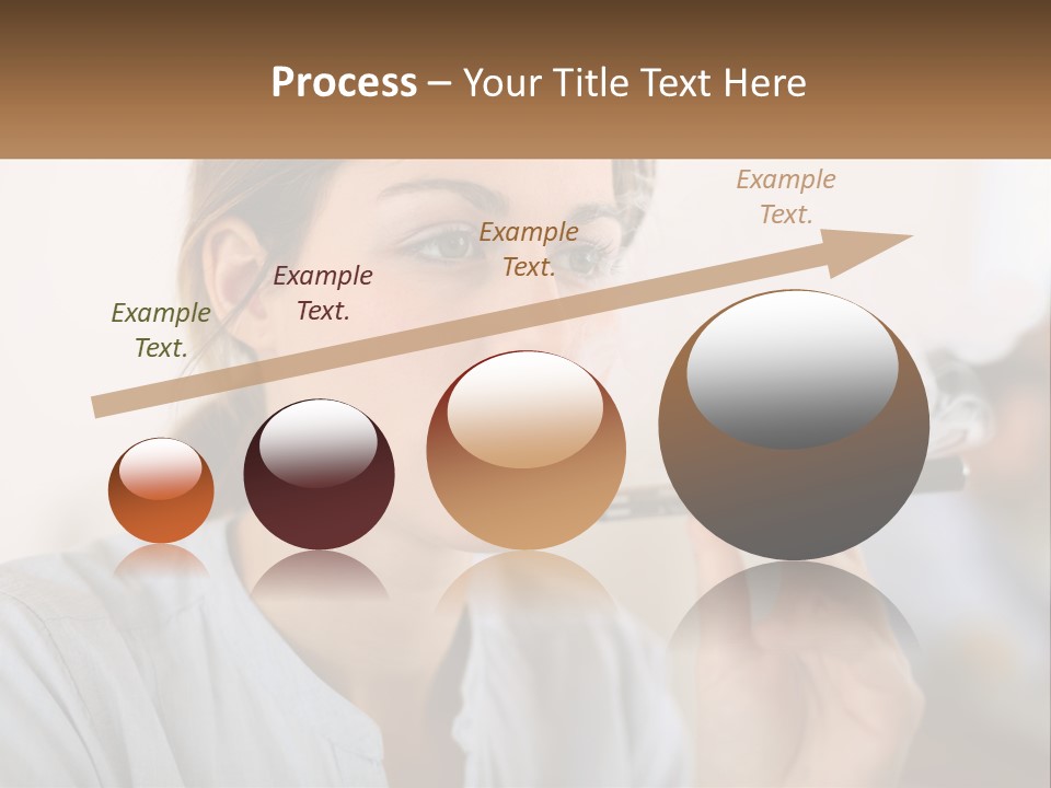 Smoking Girl PowerPoint Template