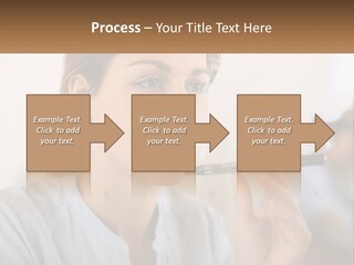 Smoking Girl PowerPoint Template