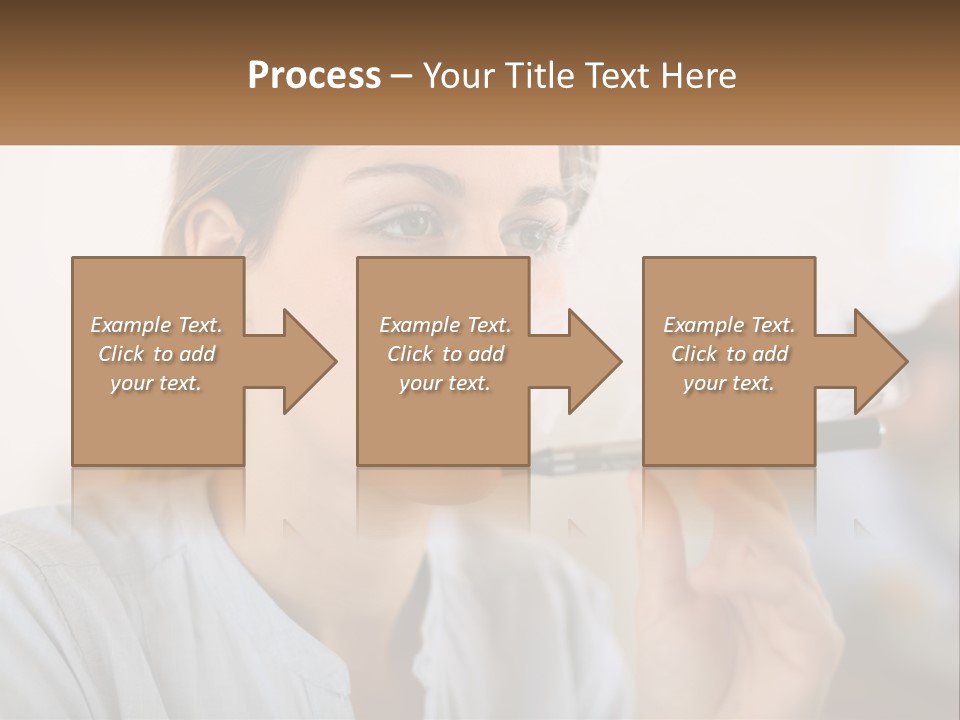 Smoking Girl PowerPoint Template