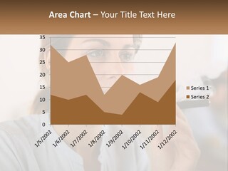 Smoking Girl PowerPoint Template