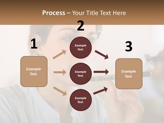 Smoking Girl PowerPoint Template