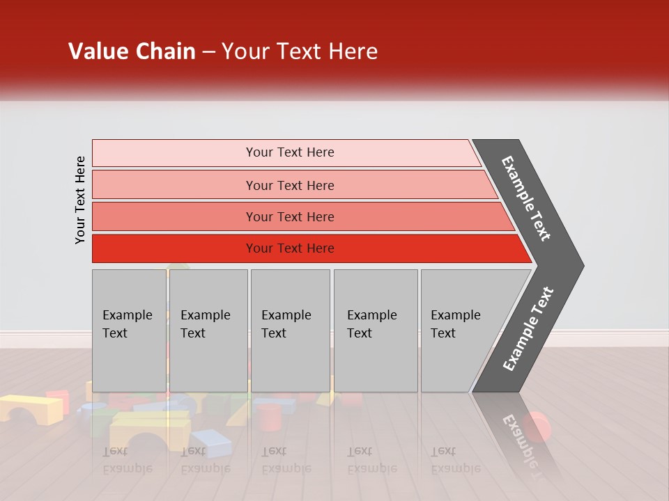 Children's Cubes PowerPoint Template