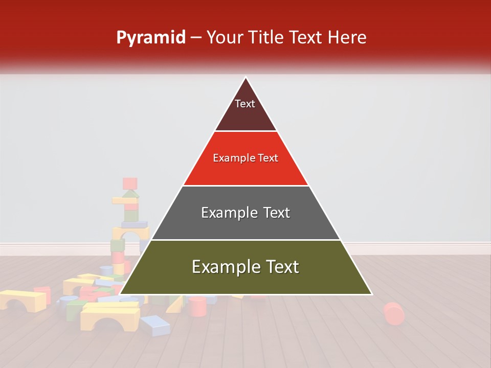 Children's Cubes PowerPoint Template
