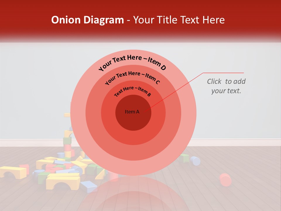 Children's Cubes PowerPoint Template