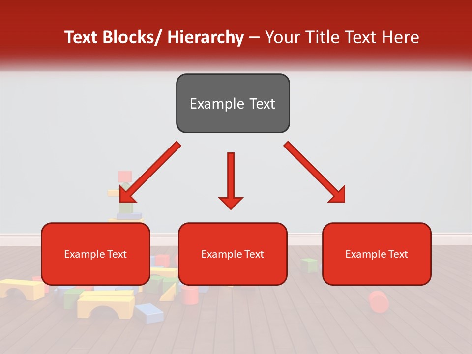 Children's Cubes PowerPoint Template