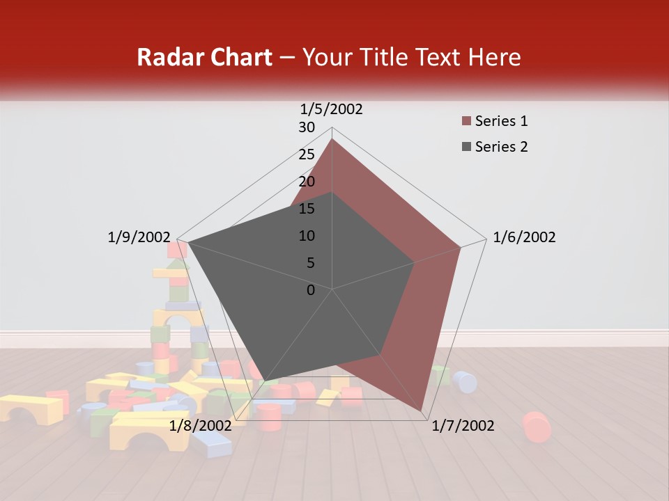 Children's Cubes PowerPoint Template