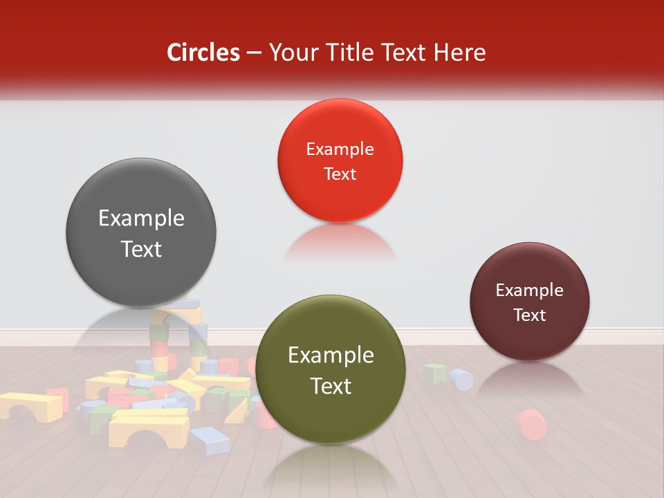 Children's Cubes PowerPoint Template