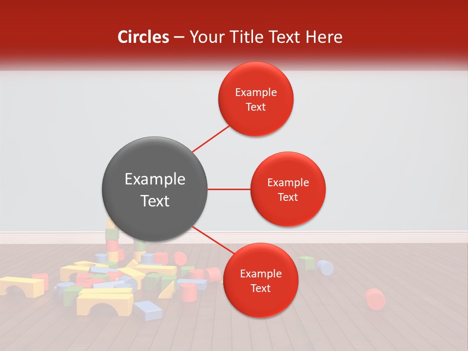 Children's Cubes PowerPoint Template