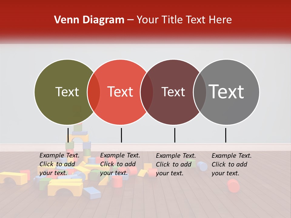 Children's Cubes PowerPoint Template