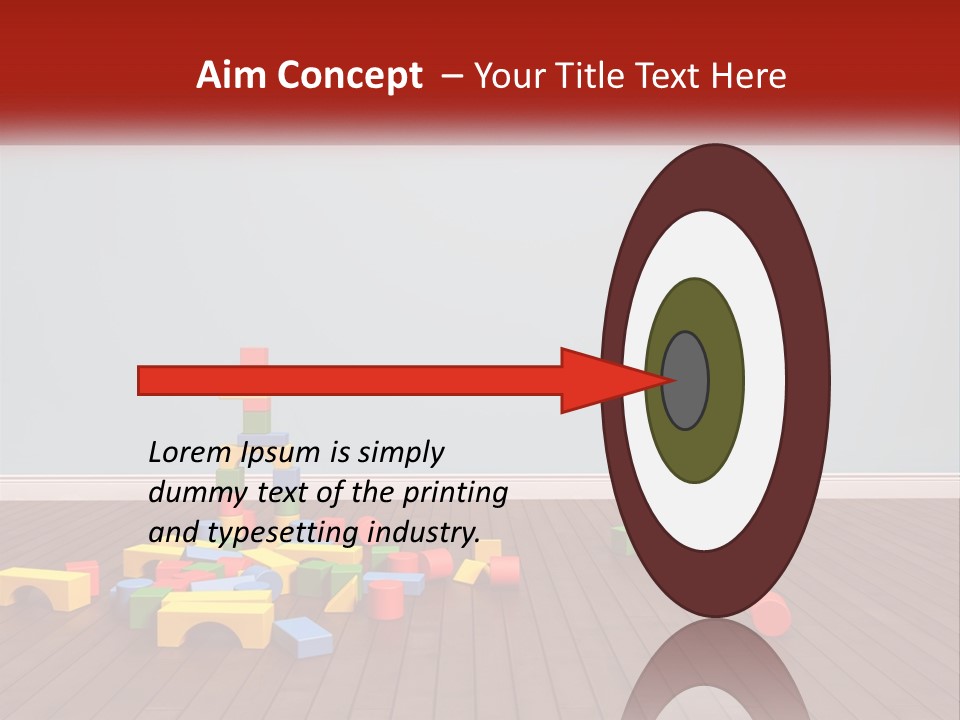 Children's Cubes PowerPoint Template