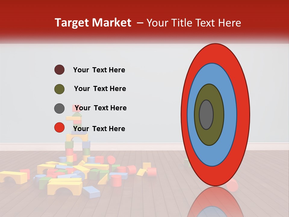 Children's Cubes PowerPoint Template