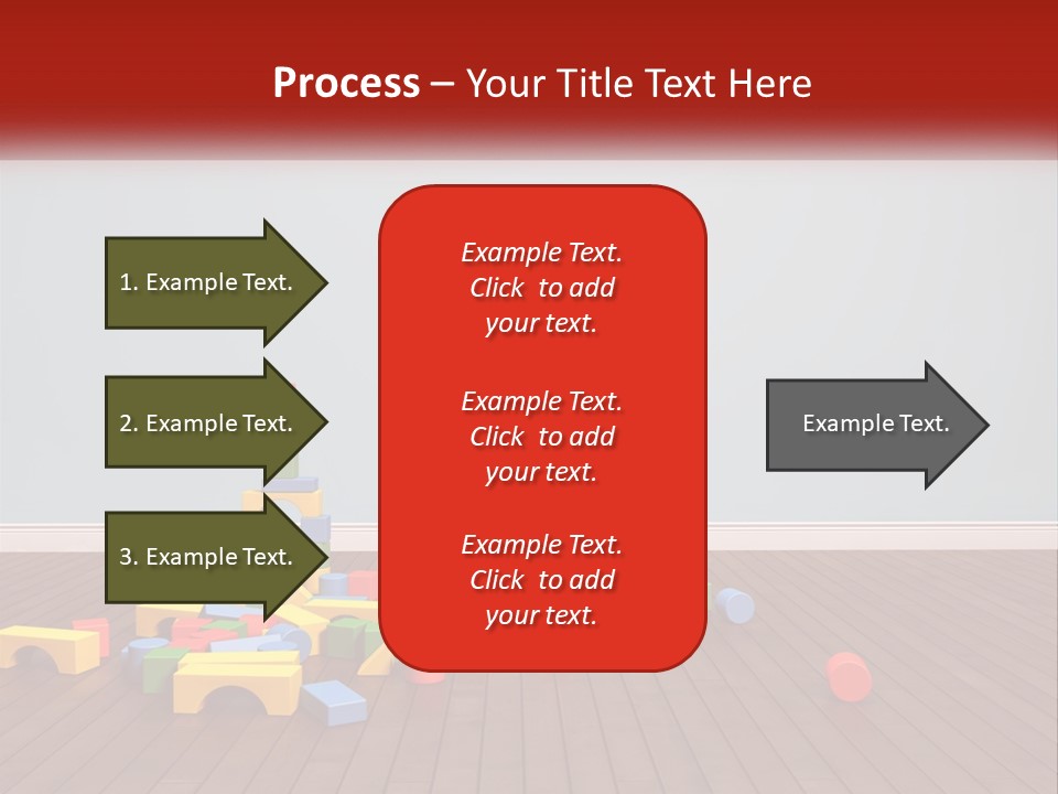 Children's Cubes PowerPoint Template
