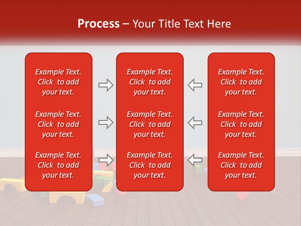 Children's Cubes PowerPoint Template