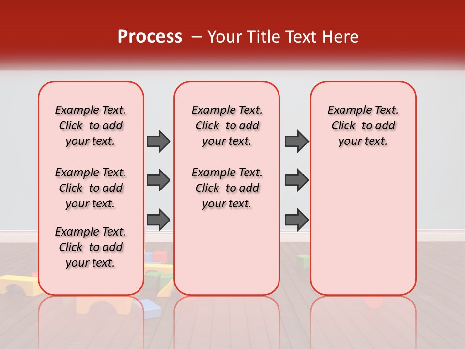 Children's Cubes PowerPoint Template