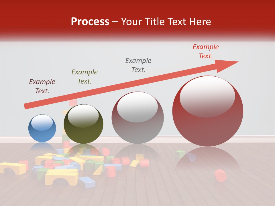 Children's Cubes PowerPoint Template