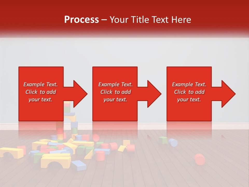 Children's Cubes PowerPoint Template