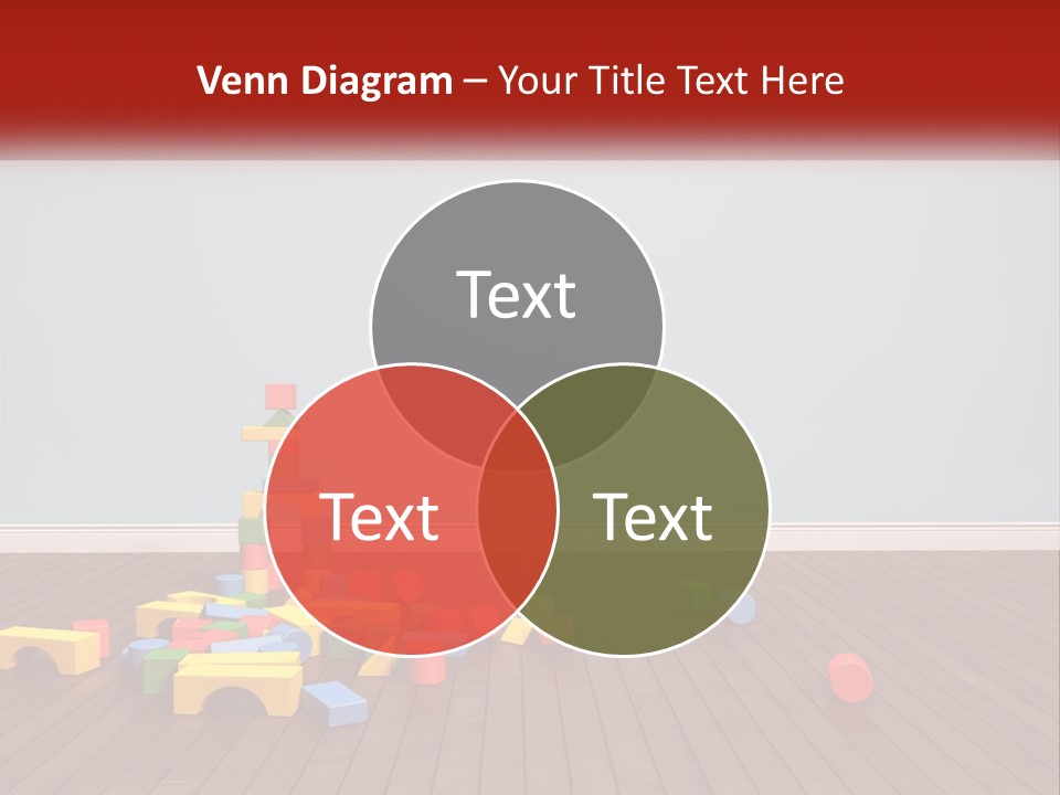 Children's Cubes PowerPoint Template