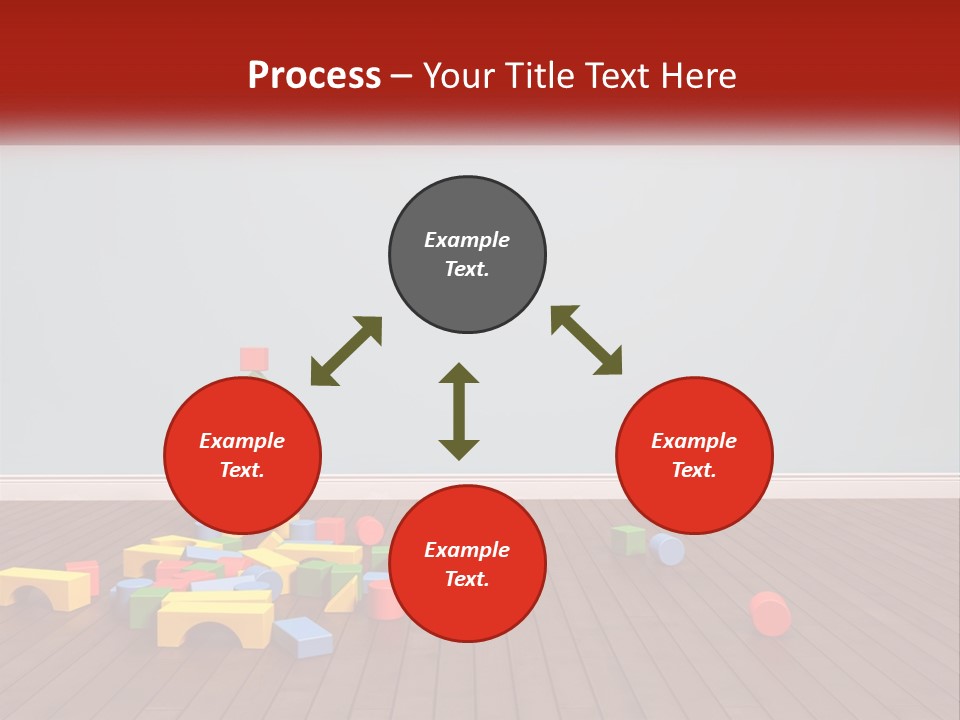 Children's Cubes PowerPoint Template
