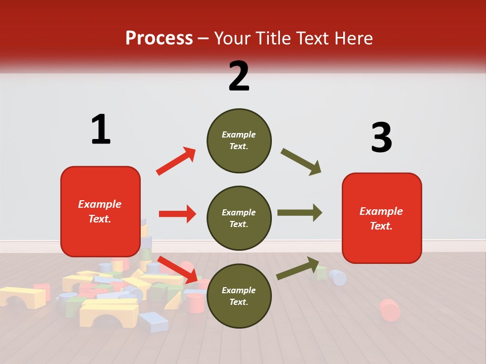 Children's Cubes PowerPoint Template