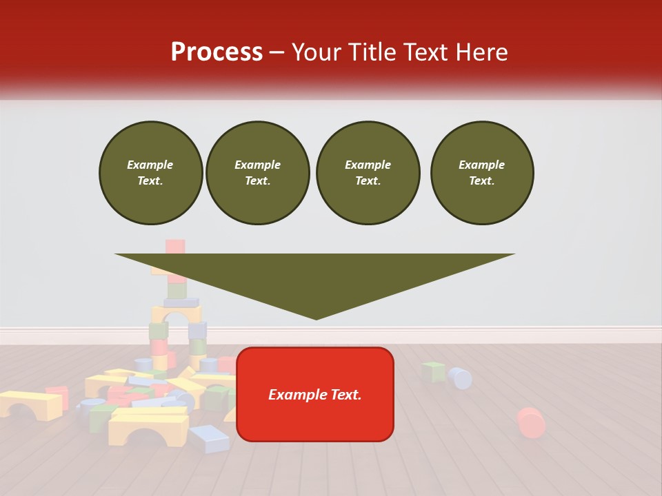 Children's Cubes PowerPoint Template