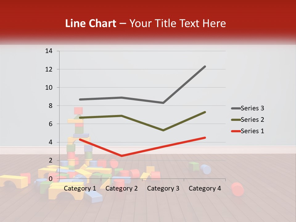 Children's Cubes PowerPoint Template