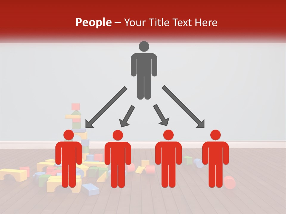 Children's Cubes PowerPoint Template