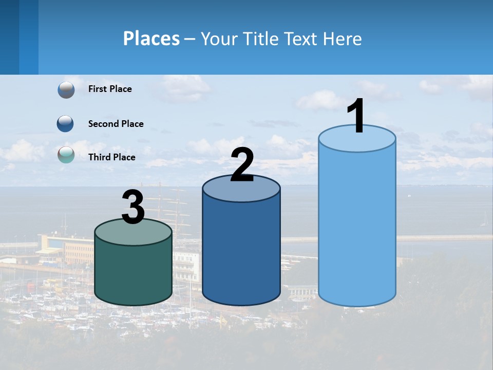 Yacht Port PowerPoint Template