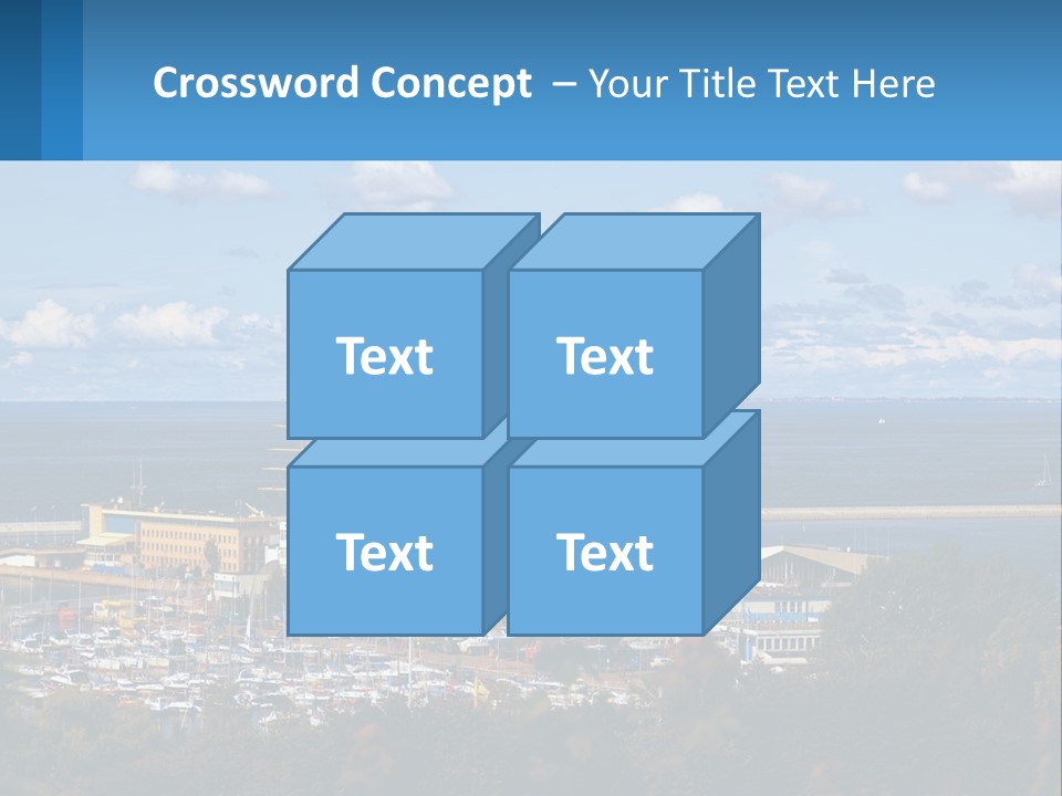 Yacht Port PowerPoint Template