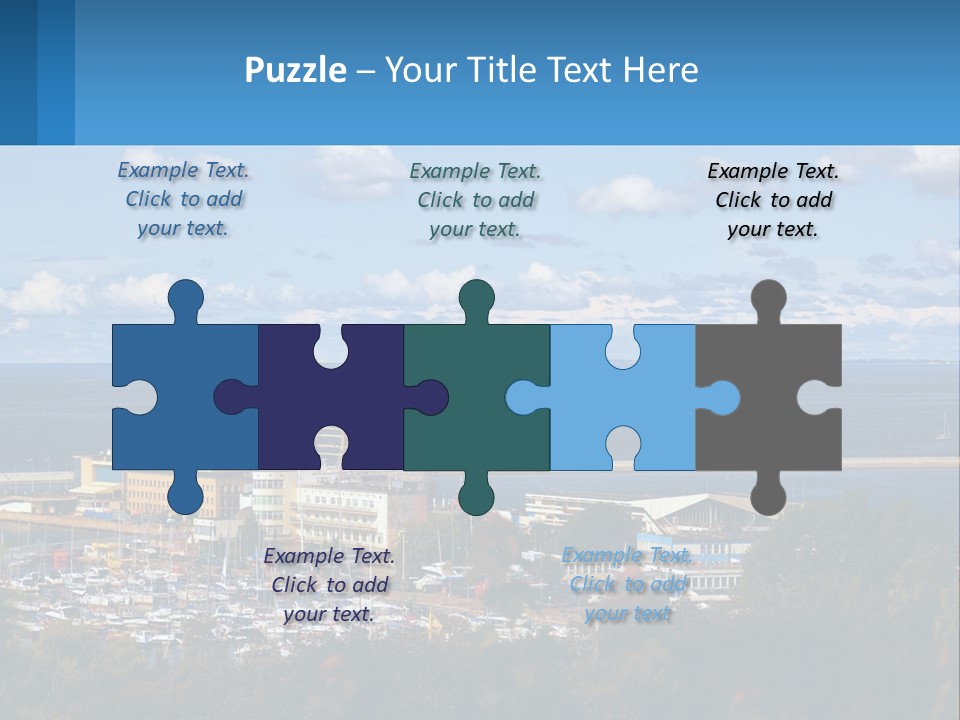 Yacht Port PowerPoint Template